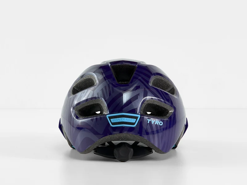 Bontrager Tyro Kinder-Helm purple abyss/azure 48-52 cm