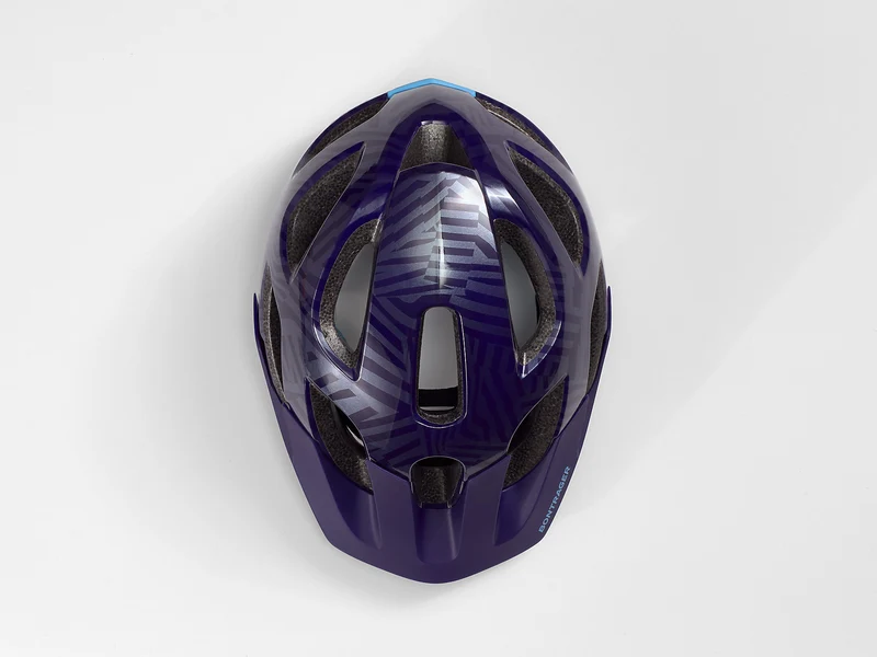 Bontrager Tyro Kinder-Helm purple abyss/azure 48-52 cm