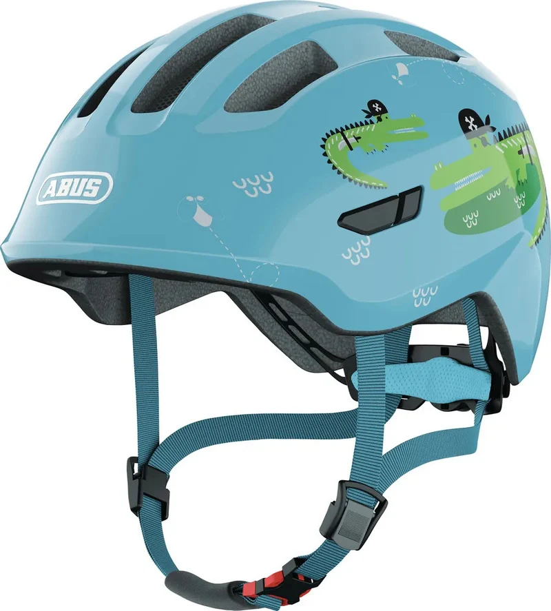 Abus Smiley 3.0 Kinderhelm Blue Croco
