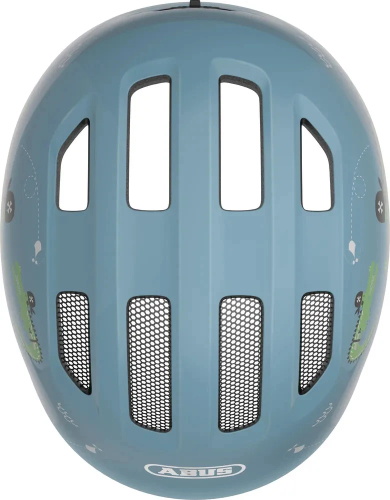 Abus Smiley 3.0 Kinderhelm Blue Croco