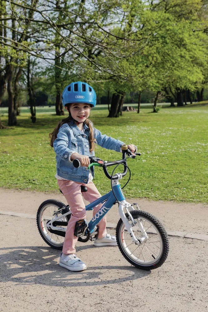 Abus Smiley 3.0 Kinderhelm Blue Croco
