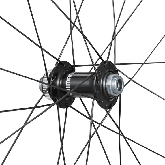 Vorderrad Shimano WH-RX880-TL-F12-700C Scheibenbremse Center Lock Schwarz