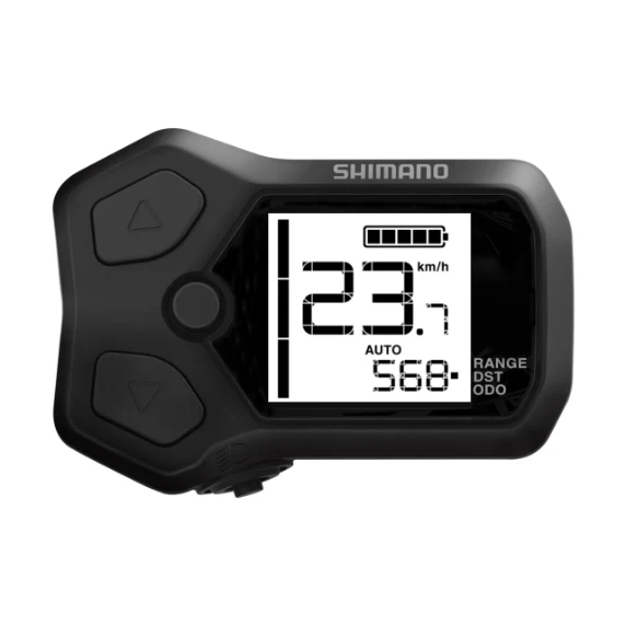 Fahrradcomputer Shimano SC-E5000 E-TUBE System I-SPEC EV Schwarz