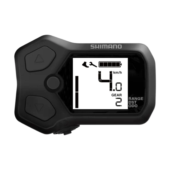 Fahrradcomputer Shimano SC-E5000 E-TUBE System I-SPEC EV Schwarz