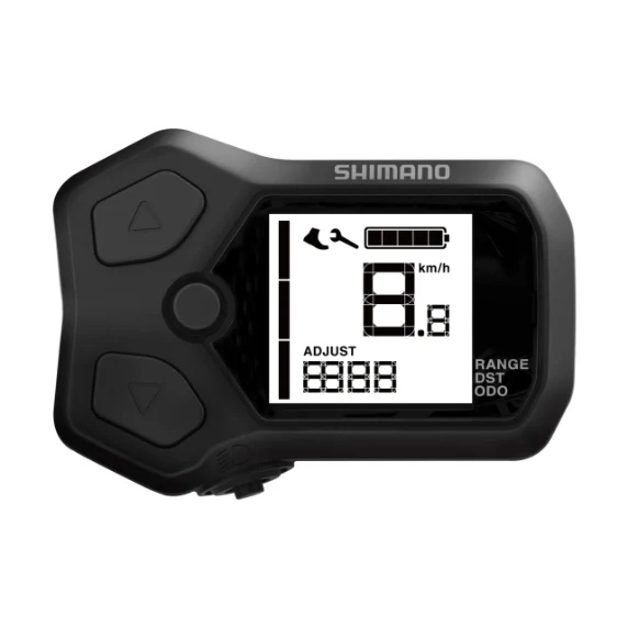 Fahrradcomputer Shimano SC-E5000 E-TUBE System I-SPEC EV Schwarz