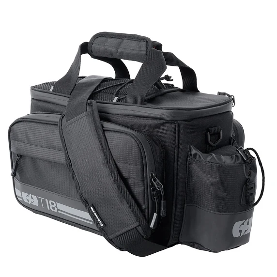 Fahrradtasche Oxford Serie-T Gepäckträger T18 18L Schwarz