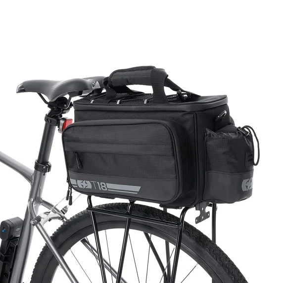 Fahrradtasche Oxford Serie-T Gepäckträger T18 18L Schwarz