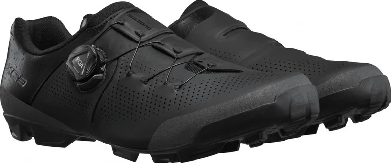 SHIMANO Fahrradschuhe XC302 Herren/Damen MTB SPD Größe 45 Schwarz