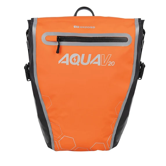 Packtasche Oxford Aqua V QR Einzel 20L Orange/Schwarz