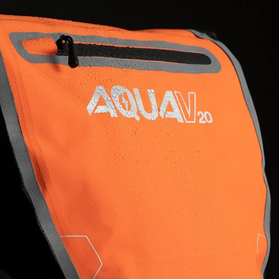 Packtasche Oxford Aqua V QR Einzel 20L Orange/Schwarz