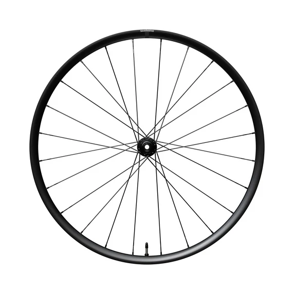 Vorderrad Shimano WH-RX180-TL-F12-700C Scheibenbremse Center Lock Schwarz