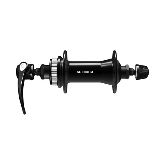 Vorderradnabe Shimano CUES HB-QC400 Scheibenbremse Center Lock 100/36 Schwarz