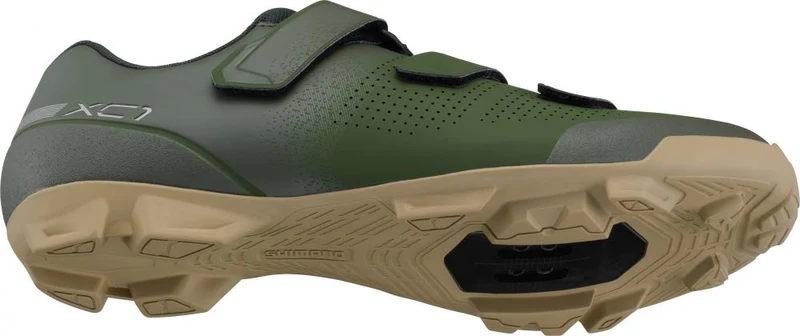 SHIMANO Fahrradschuhe XC102 Herren/Damen MTB SPD Fahrradschuhe Größe 38 Grün