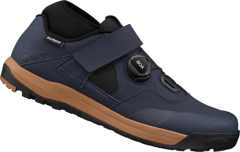 SHIMANO Fahrradschuhe GE900 MTB SPD Herren/Damen Größe 42 Blau