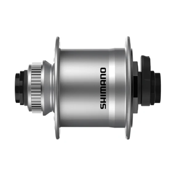 Dynamo-Nabe Shimano DH-UR708-3D 6V/3W Scheibenbremse 100/32 Silber