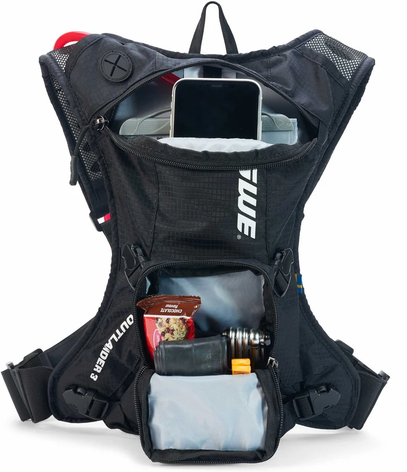USWE Trinkrucksack Outlander 3 inkl. Trinkblase carbon/schwarz