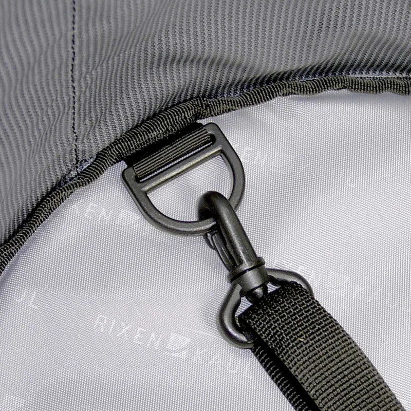B-Ware - Klickfix Doggy Lenkertasche grau/schwarz (Gebrauchtware)
