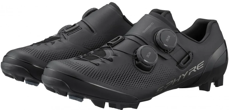 SHIMANO Fahrradschuhe XC903 Herren/Damen MTB SPD Größe 46 breit Schwarz Fahrradschuhe - SPD-kompatibel, Schwarz