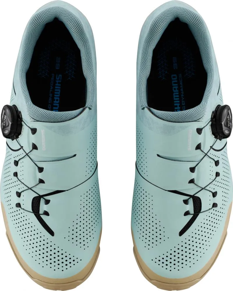 SHIMANO Fahrradschuhe XC302W Damen MTB SPD Größe 36 Fahrradschuhe - Blau