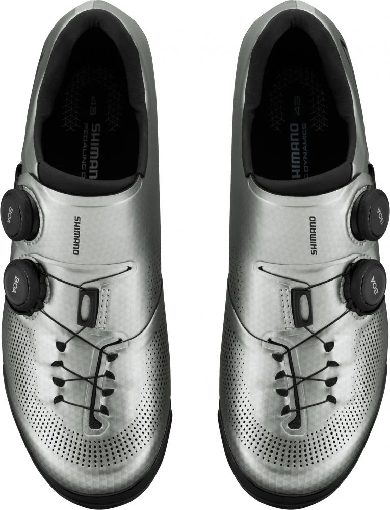 SHIMANO Fahrradschuhe XC703 Herren/Damen MTB SPD Fahrradschuhe Größe 38 Silber