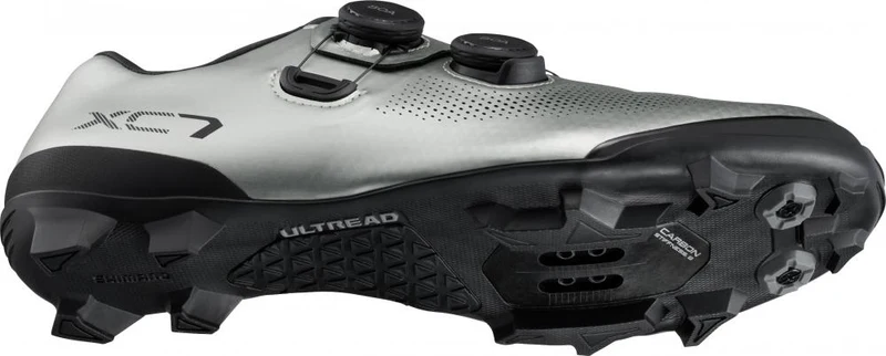 SHIMANO Fahrradschuhe XC703 Herren/Damen MTB SPD Fahrradschuhe Größe 38 Silber
