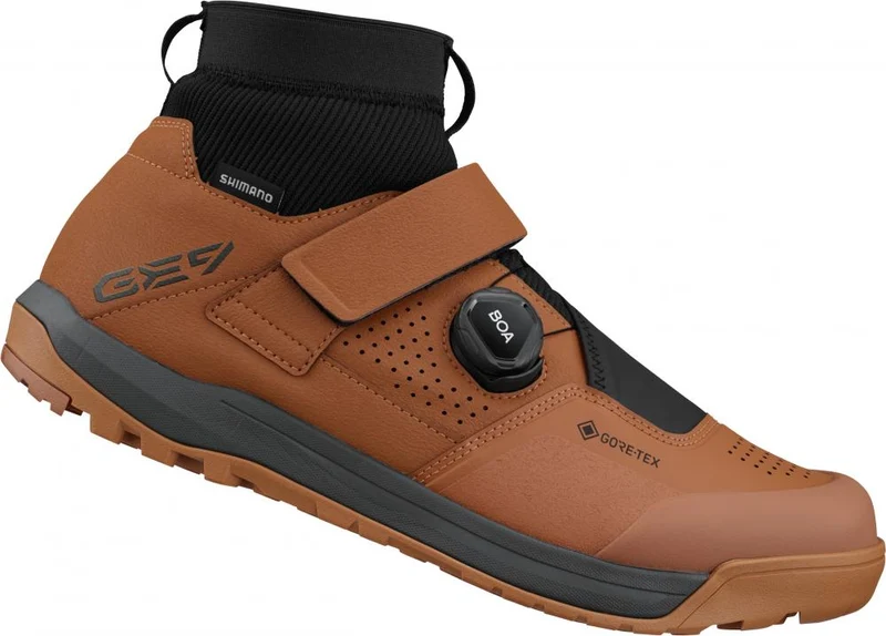 SHIMANO Fahrradschuhe GE900GTX Herren/Damen MTB SPD Größe 41 Braun