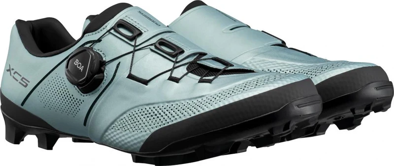 SHIMANO Fahrradschuhe XC503 Herren/Damen MTB SPD Fahrradschuhe Größe 43 breit Blau