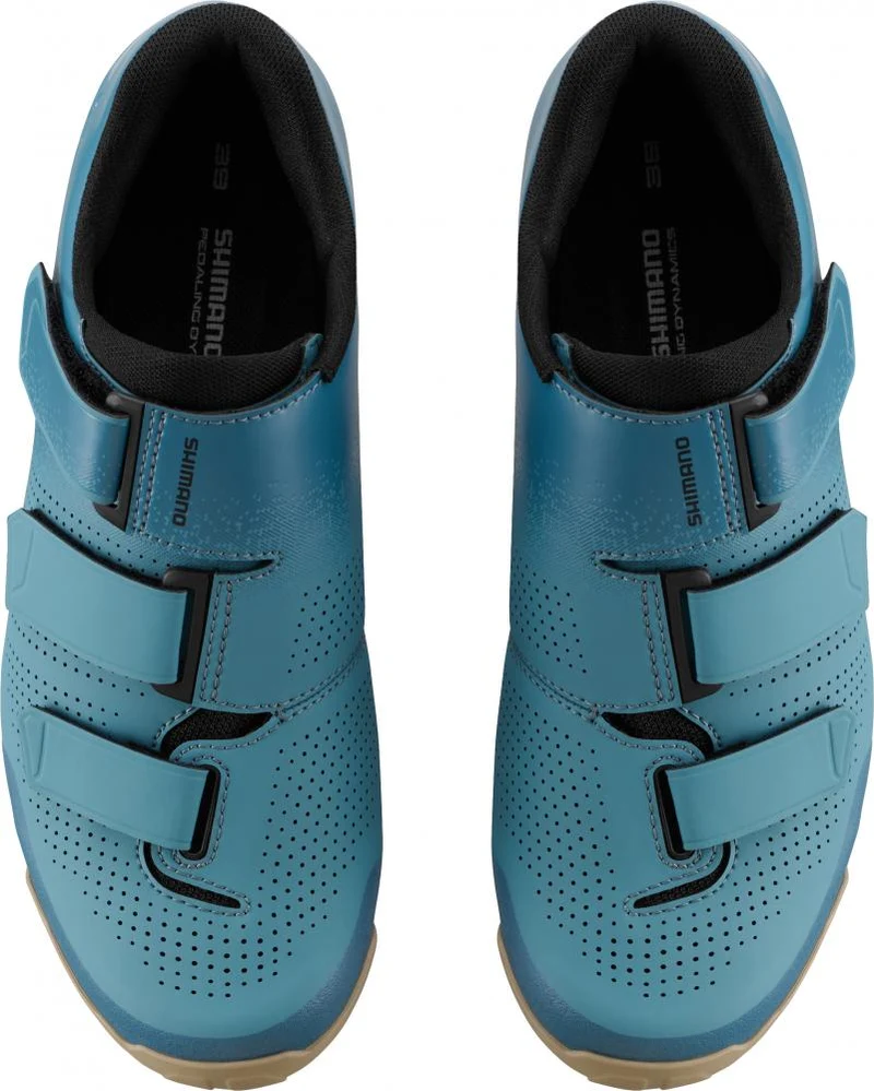 SHIMANO Fahrradschuhe XC102W Damen MTB SPD Größe 43 Blau