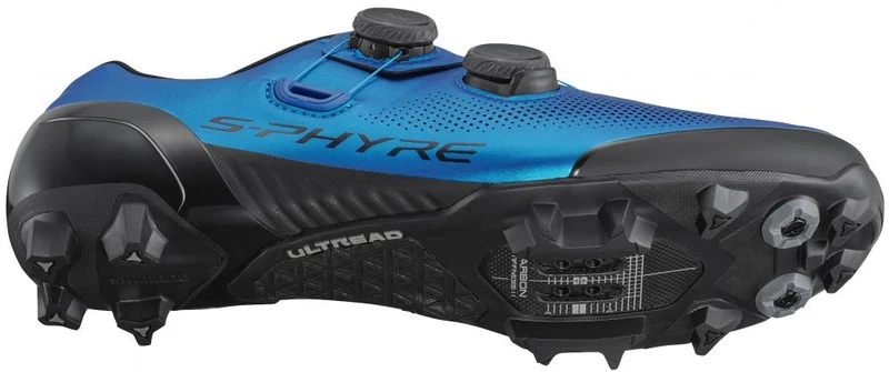 SHIMANO Fahrradschuhe XC903 SPD MTB-Schuhe - 45, Blau