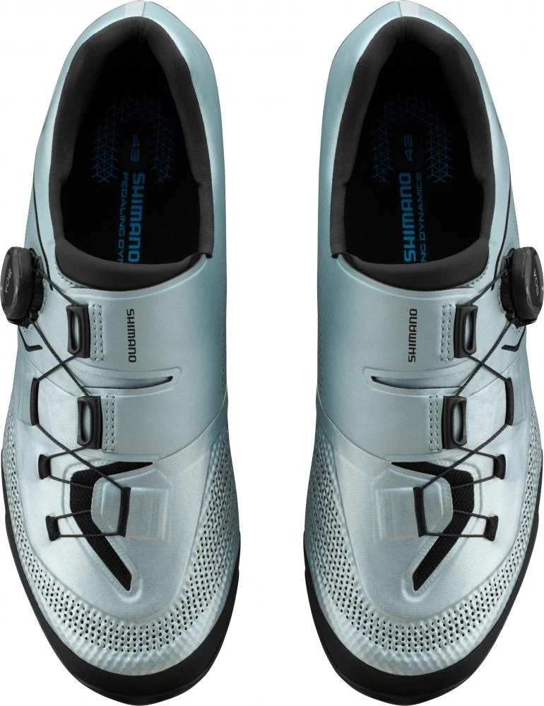 SHIMANO Fahrradschuhe XC503 Herren/Damen MTB SPD Typ Fahrradschuhe Größe 49, Blau