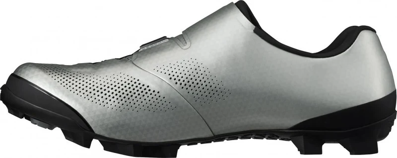 SHIMANO Fahrradschuhe XC703 Herren/Damen MTB SPD Fahrradschuhe Größe 47 breit Silber