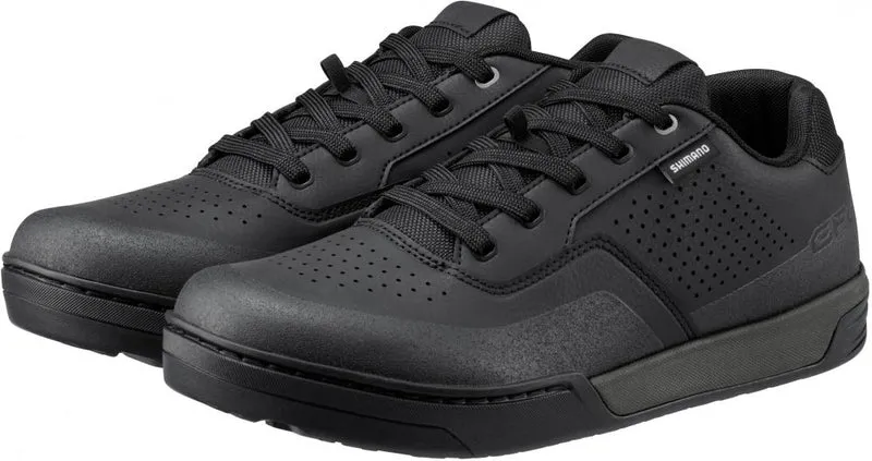 SHIMANO Fahrradschuhe GF600 Herren/Damen MTB Flatpedal Fahrradschuhe Größe 47 Schwarz