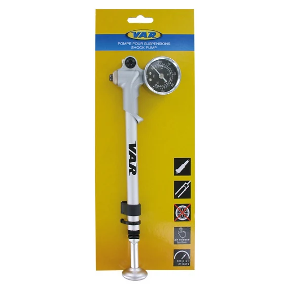 VAR Max Dämpferpumpe 300 PSI 21 Bar Grau