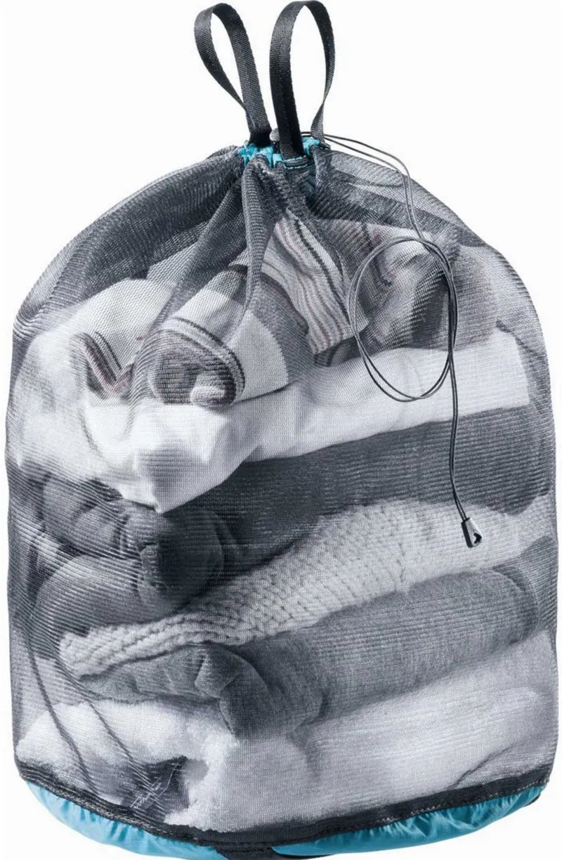 Deuter Mesh Sack Packtasche petrol-black 10 L