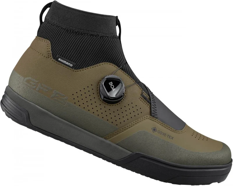 SHIMANO Fahrradschuhe GF800GTX Herren/Damen MTB FLATPEDAL 39 - wasserdicht, Grün