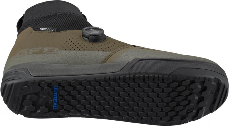 SHIMANO Fahrradschuhe GF800GTX Herren/Damen MTB FLATPEDAL 39 - wasserdicht, Grün