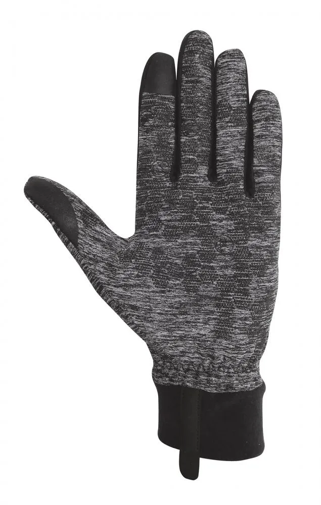 CHIBA Allround Light - Radhandschuhe hellgrau XL, Polartec-Fleece, Touchfunktion