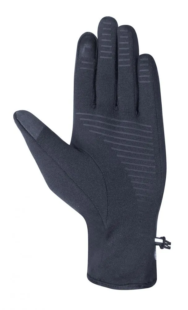 CHIBA Basic - Thermostretch Radhandschuhe, schwarz, XXL, Touchfinger
