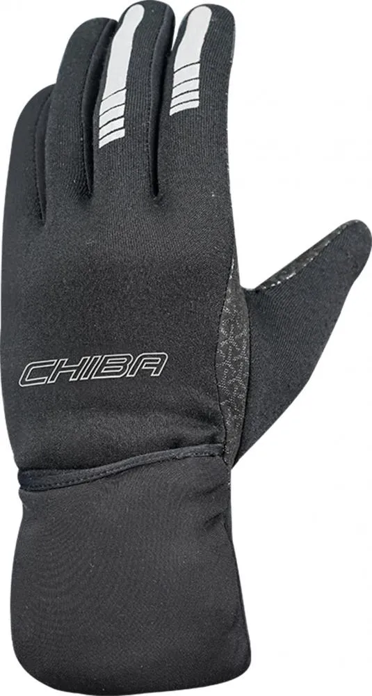 CHIBA Polartec XP Advanced - Radhandschuhe schwarz XL mit Windüberzug