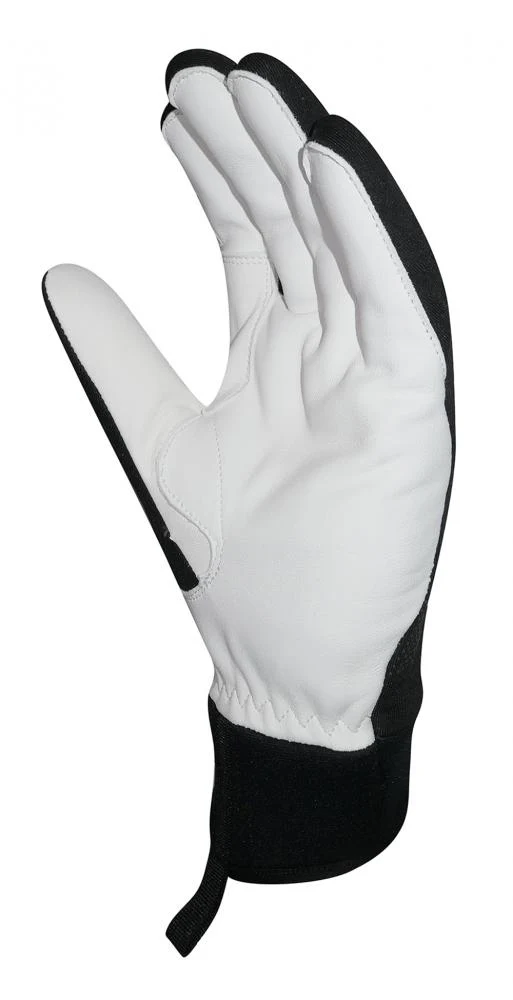 CHIBA Bernina Thermo - Radhandschuhe, winddicht, Primaloft Gold, Größe 7, sz/weiß