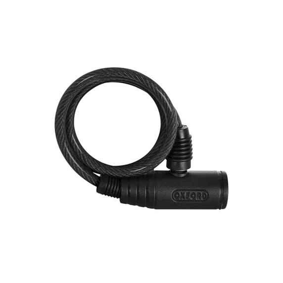 Kabelschloss Oxford Bumper Smoke 6x600mm Schwarz
