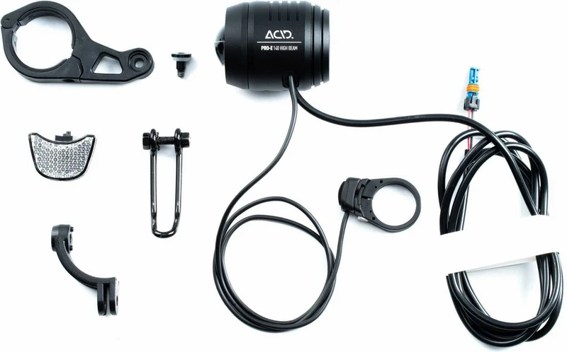 ACID E-Bike Frontlicht PRO-E 140 High Beam BES2 black