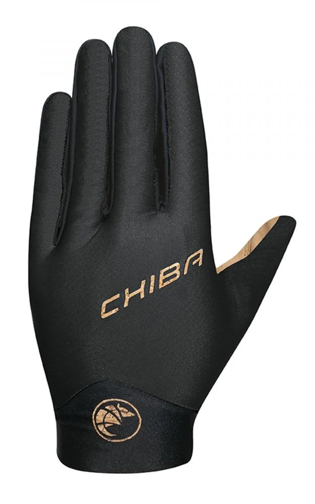 CHIBA Eco Glove Pro Touring - Radhandschuh schwarz XL, atmungsaktiv & vegan