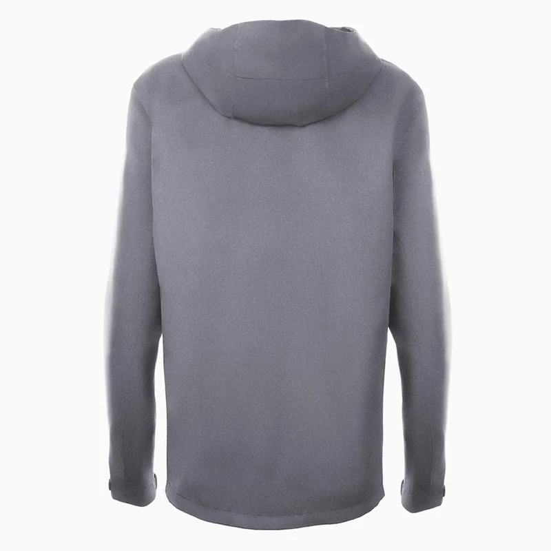 CHIBA Rainjacket Damen - wasserdicht, winddicht, atmungsaktiv, XS, hellgrau