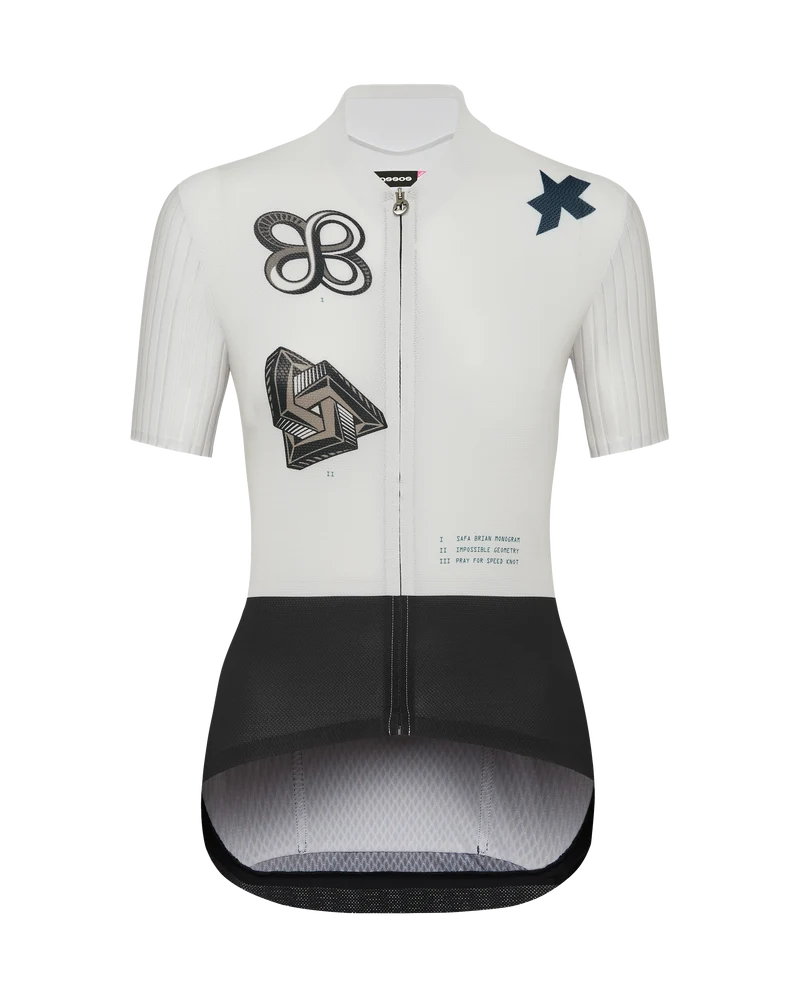 Assos Dyora RS S11 X Safa Brian Kurzarmtrikot Damen Almond Milk