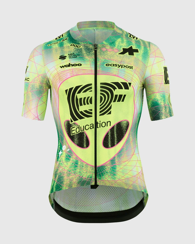 Assos Mille GT S11 EVO EF Close Encounter Kurzarmtrikot Herren Alien Green