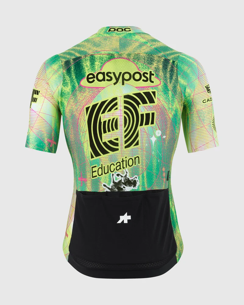 Assos Mille GT S11 EVO EF Close Encounter Kurzarmtrikot Herren Alien Green