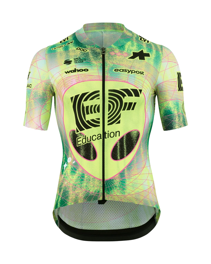 Assos Mille GT S11 EVO EF Close Encounter Kurzarmtrikot Herren Alien Green