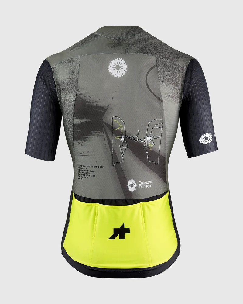 Assos Equipe RS Collective 13 S11 Kurzarmtrikot Herren Collective Green