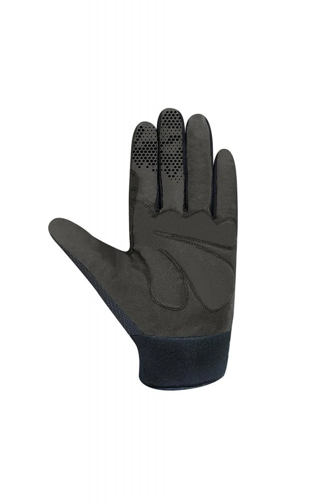 CHIBA Blade - Radhandschuhe schwarz/schwarz, XL, atmungsaktiv mit Gelpolster & Touchfinger